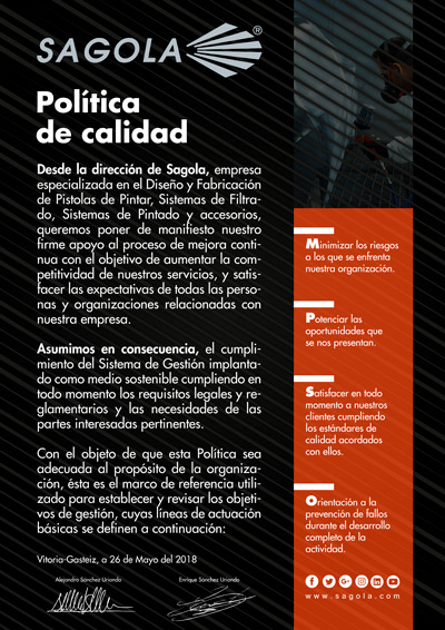 Cartel Política de Calidad