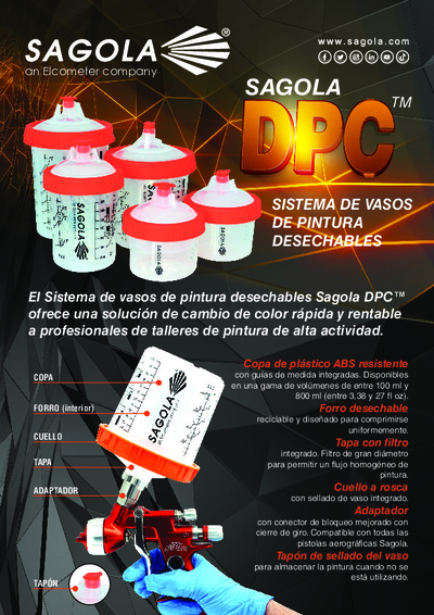 Vasos desechables Sagola DPC