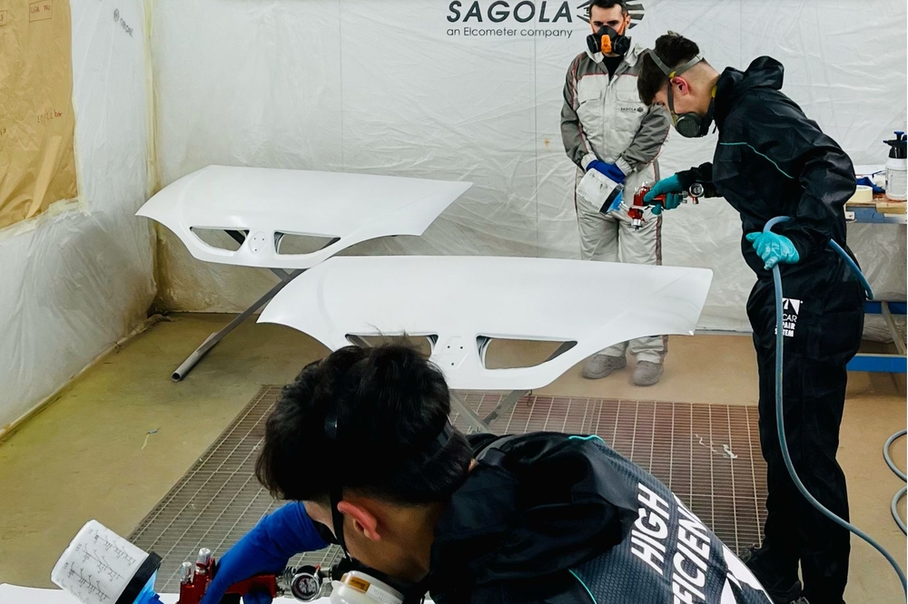 La technologie de simulation SagolaSPRAY™ fait sensation dans les salons et centres de formation : tout le monde veut l’essayer