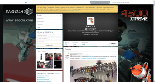 Suivez-nous sur twitter et êtes-vous au courant des nouvelles