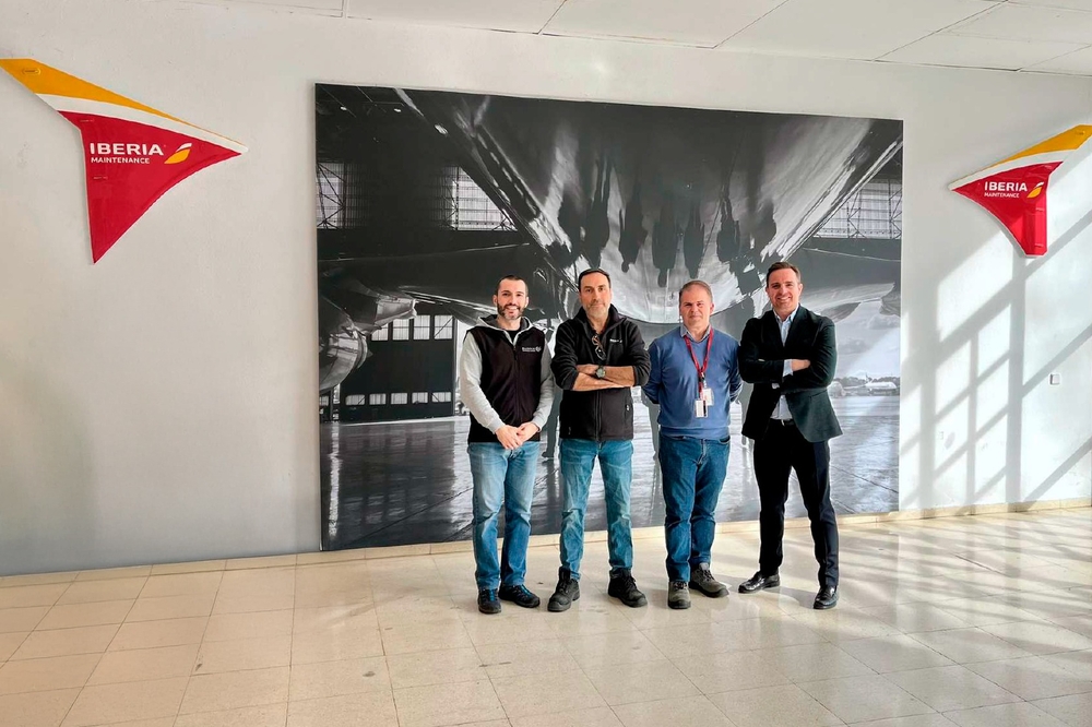 IBERIA fait confiance à Sagola pour équiper son équipe de peinture