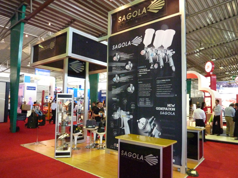Sagola presente en la feria de México con su importador exclusivo para carrocería Paint Shop