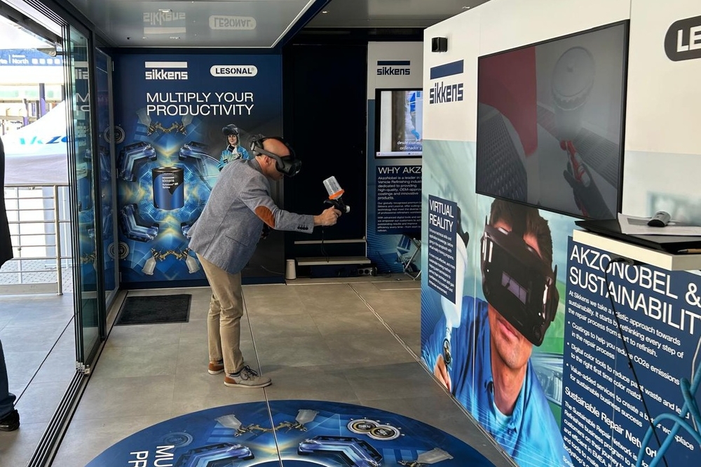 La technologie de simulation SagolaSPRAY™ fait sensation dans les salons et centres de formation : tout le monde veut l’essayer