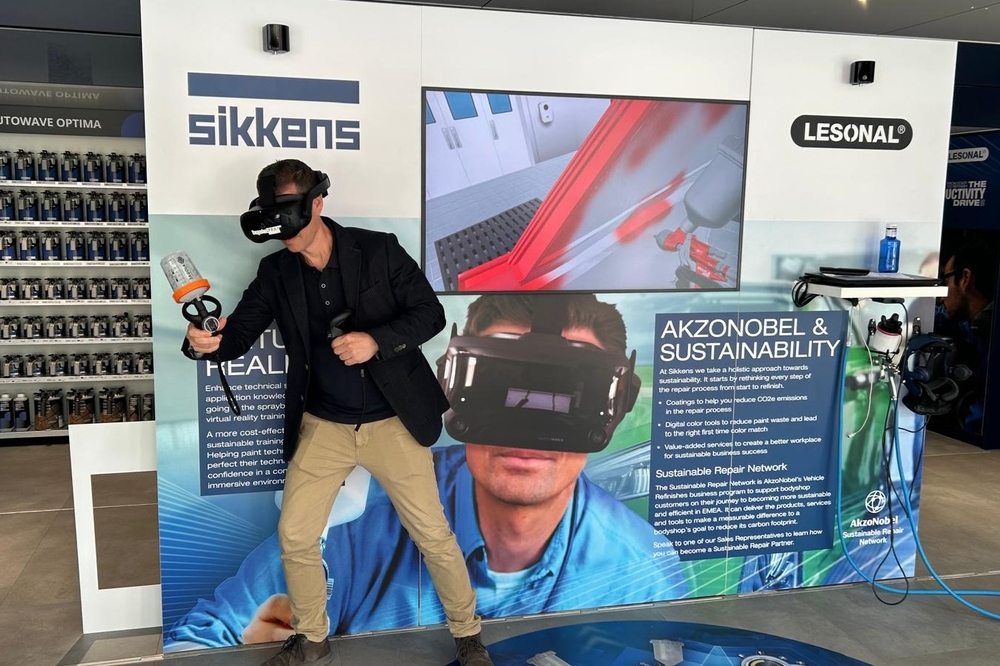 La technologie de simulation SagolaSPRAY™ fait sensation dans les salons et centres de formation : tout le monde veut l’essayer