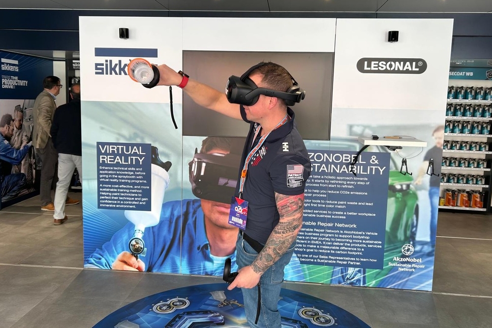 La technologie de simulation SagolaSPRAY™ fait sensation dans les salons et centres de formation : tout le monde veut l’essayer