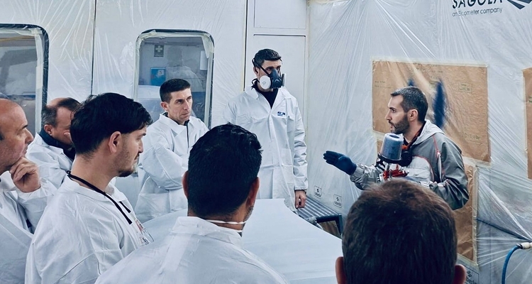 Sagola renforce son engagement dans la formation en carrosserie avec une journée technique à Barcelone