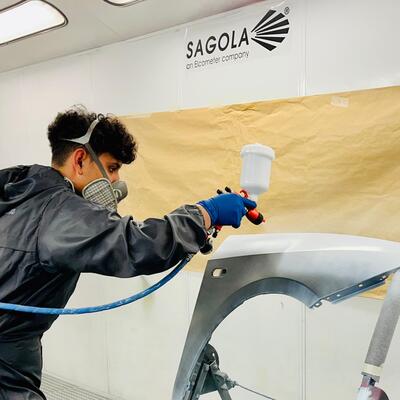 La technologie de simulation SagolaSPRAY™ fait sensation dans les salons et centres de formation : tout le monde veut l’essayer