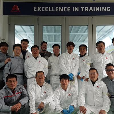 Formación en Axalta Korea