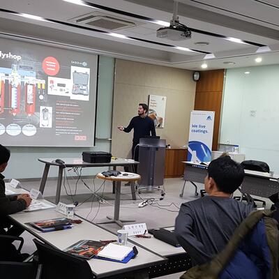 Formación en Axalta Korea