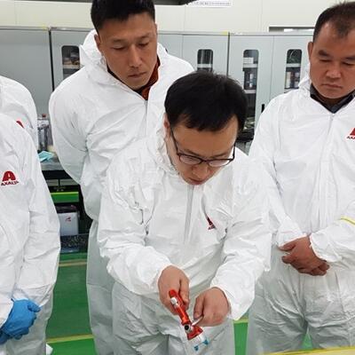 Formación en Axalta Korea