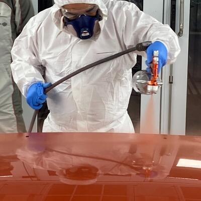 Presentamos en CESVI nuestra gama de pintado industrial y equipos de inspección