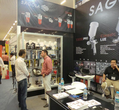SAGOLA da a conocer su nueva planta en MÉXICO aprovechando la FERIA EXPOFERRETERA de GUADALAJARA 2012