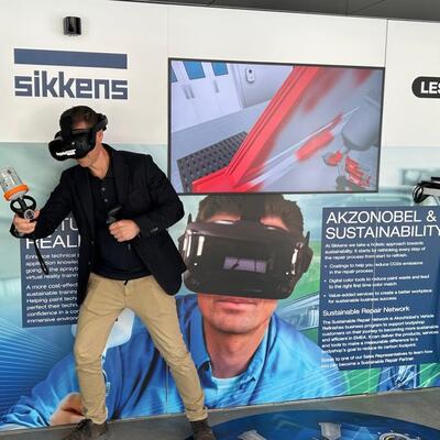 La technologie de simulation SagolaSPRAY™ fait sensation dans les salons et centres de formation : tout le monde veut l’essayer