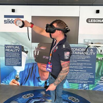 La technologie de simulation SagolaSPRAY™ fait sensation dans les salons et centres de formation : tout le monde veut l’essayer