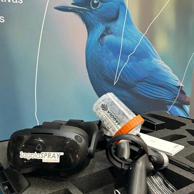 La technologie de simulation SagolaSPRAY™ fait sensation dans les salons et centres de formation : tout le monde veut l’essayer