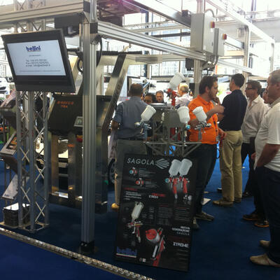 SAGOLA y BELLINI presentan la 4500 XTREME y la nueva línea de FILTROS SERIE 5000 en la Feria AUTOPROMOTEC ITALIA