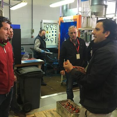 Visita de talleres de carrocería