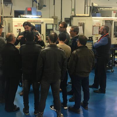 Visita de talleres de carrocería